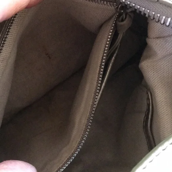 Vintage Michael Kors Gold Leather Purse Shoulder Bag - Picture 6 of 11